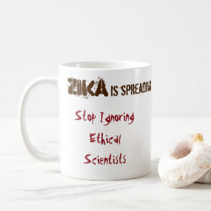 Zika breitet sich aus Tasse von RoseWrites