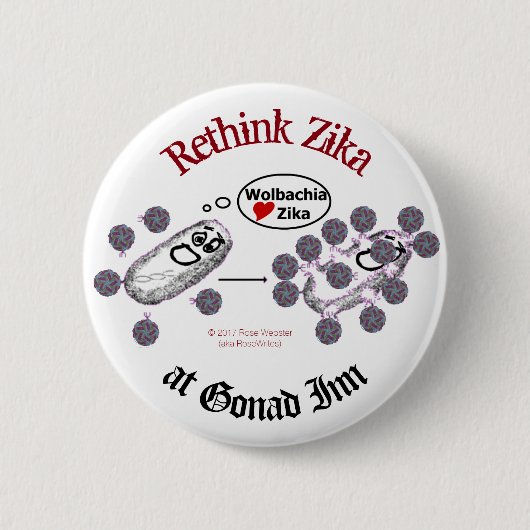 Zika Button von RoseWriter überdenken (Vorderseite)
