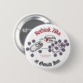 Zika Button von RoseWriter überdenken (Vorne & Hinten)