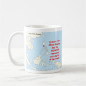 Zika Vector: Nighttime-Biter Culex von RoseWrites Kaffeetasse (Links)