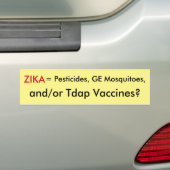 Zika-Virus-Autoaufkleber Autoaufkleber (Auf Auto)