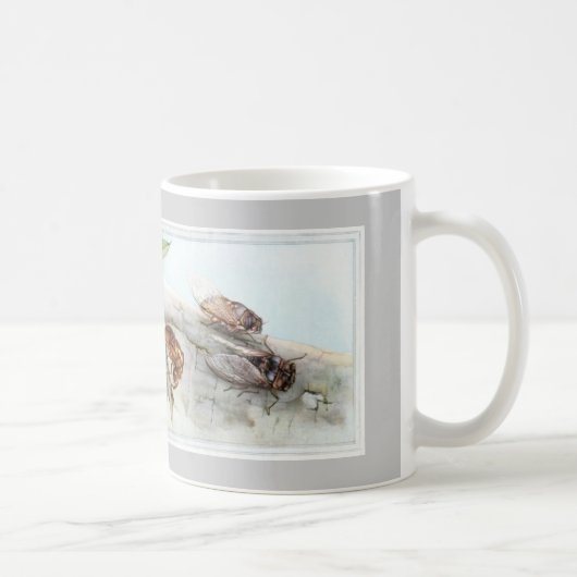 Zikade 2, Heuschrecken Kaffeetasse (Rechts)