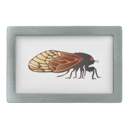 Zikade - Magicicada - Auftauchen des fantastischen Rechteckige Gürtelschnalle