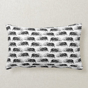 Zikade - Magicicada - Auftauchen-elegantes Muster Lendenkissen