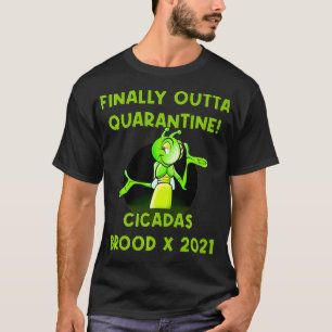 Zikaden außer Quarantäne Lustig Premium T-Shirt