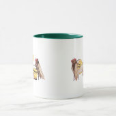 Zikaden-Band mit Klingel, Trompete und Trommel Tasse (Zentrum)