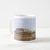 Zikkurat von Ur Impressionist Kunstbecher Kaffeetasse (Vorderseite Links)