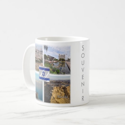 zIL006 TEL AVIV JERUSALEM, Israel, Kaffeetasse (Vorderseite Links)