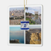 zIL006 TEL AVIV JERUSALEM, Israel, Keramikornament (Links)