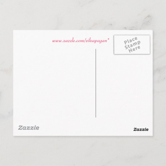 Zilker Botanical Gardens, Austin TX Postkarte (Rückseite)