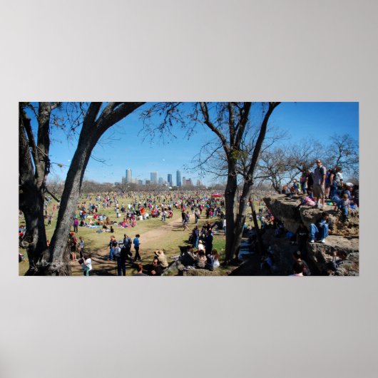 Zilker Park Kite Festival 2 - Austin Texas Poster (Vorne)