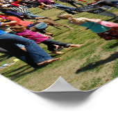 Zilker Park Kite Festival 3 - Austin Texas Poster (Ecke)