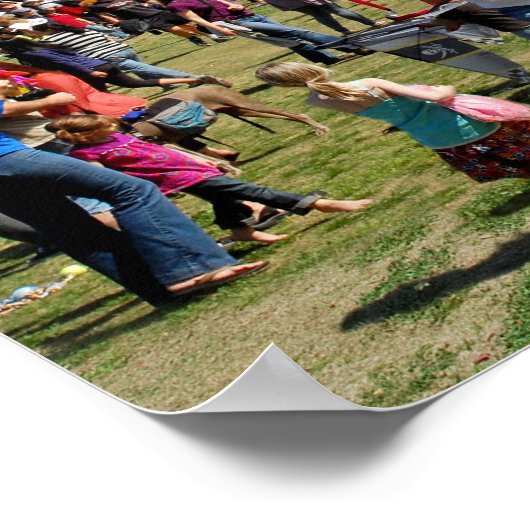 Zilker Park Kite Festival 3 - Austin Texas Poster (Ecke)