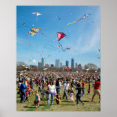Zilker Park Kite Festival 3 - Austin Texas Poster (Vorne)