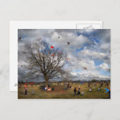 Zilker Park Kite Festival - Austin Texas Postkarte (Vorne/Hinten)