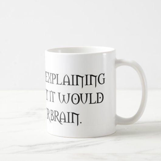 Ziller-Effekt-Tasse Kaffeetasse (Rechts)