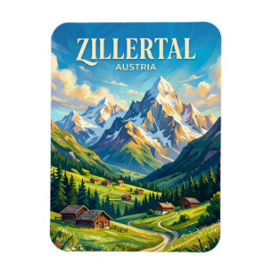 Zillertal Österreich Magnet