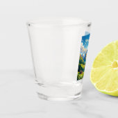 Zillertal Österreich Schnapsglas (Links)