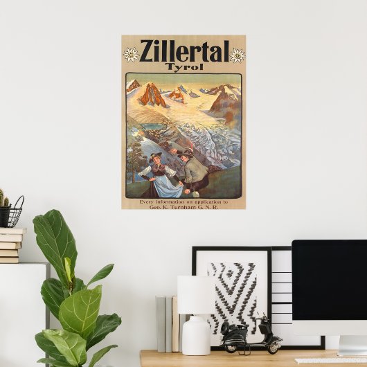 ZILLERTAL POSTER (Heimbüro)