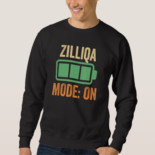 Zilliqa-Modus Ein Krypto Sweatshirt (Vorderseite)