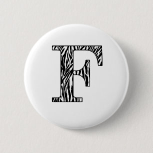 Zilly Zebra F Button