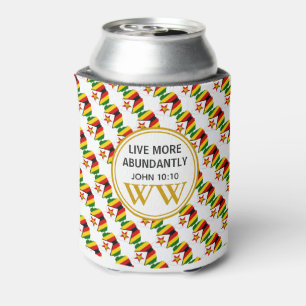 ZIMBABWE Christlich 50 Absolut Fabulous Monogramm Dosenkühler