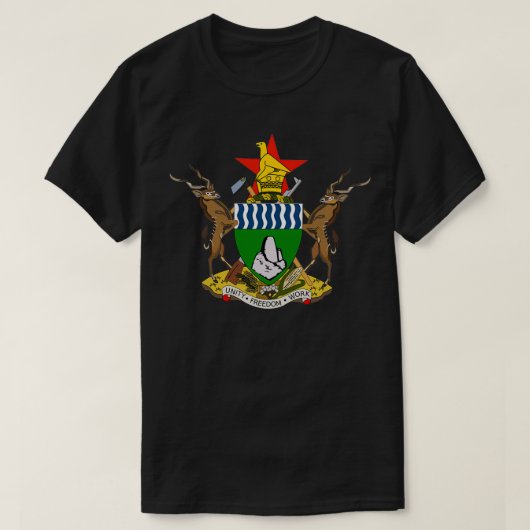 ZIMBABWE COAT OF ARMSTShirt T-Shirt (Design vorne)