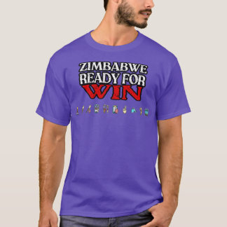 Zimbabwe Cricket Ready Dor Win T-Shirt