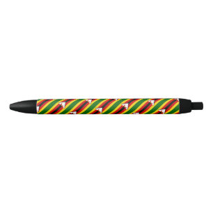 Zimbabwe Flag Ballpoint Pen Kugelschreiber