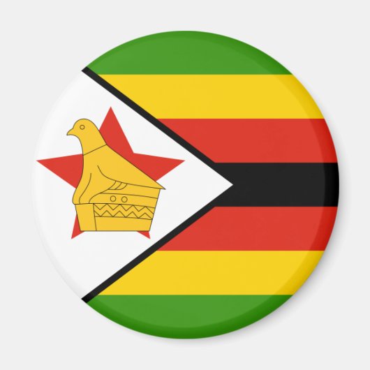zimbabwe flag magnet (Vorne)