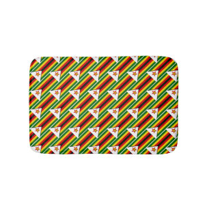 ZIMBABWE FLAG Patriotische Moderne Simbabwes Badematte