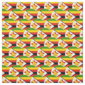 Zimbabwe Flag & Zimbabwe Trendy Fabric /mode Stoff (Muster)