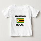 Zimbabwe Rocks Baby T-shirt (Vorderseite)