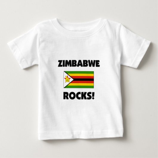 Zimbabwe Rocks Baby T-shirt (Vorderseite)
