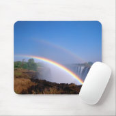 Zimbabwe, Victoria Falls National Park.Doppelt Mousepad (Mit Mouse)