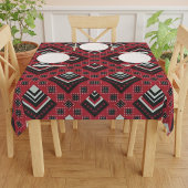 Zimbabwean Traditional Jira reRetso African Print Tischdecke