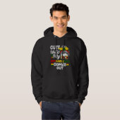 Zimbabwean Zimbabwe Flag Cute Until My Zimbabwean  Hoodie (Vorne ganz)