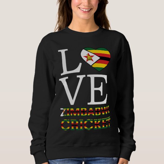 Zimbabwes Crickets For Mens Sweatshirt (Vorderseite)