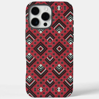 Zimbabwischer Retso Afrikanischer Retro-Mudcloth-D iPhone 16 Pro Max Hülle