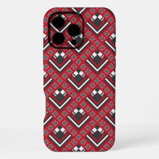 Zimbabwischer Retso-afrikanischer Retro-Mudcloth-D iPhone 16 Pro Max Hülle