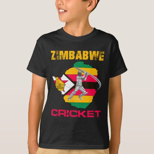 Zimbwe Cricket Zimbwean Men T-Shirt (Vorderseite)