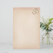 ZIMMER BRIEFPAPIER (Stehend Vorderseite)