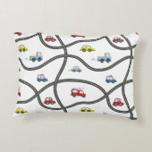 Zimmer-Dekoration für Autos und Straßen Dekokissen (Rückseite)