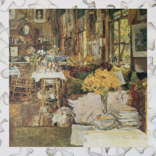 Zimmer der Blumen von Childe Hassam, Vintage Fine Puzzle