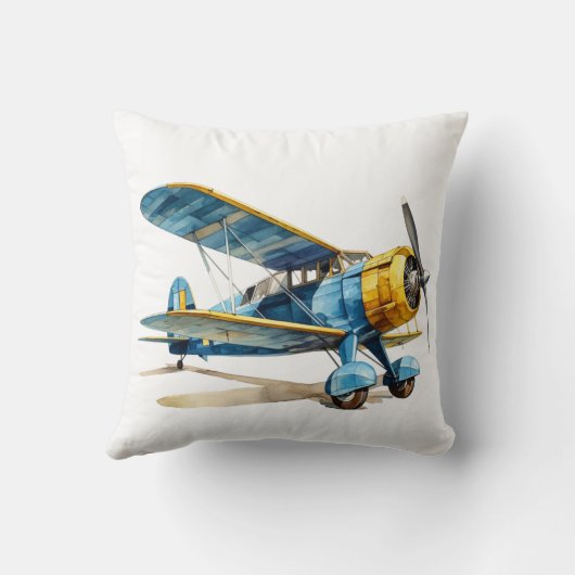 ZIMMER FÜR FLUGZEUGE KISSEN (Rückseite)