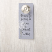 Zimmer für Wedding Hotel reserviert Türanhänger (Auf Knauf)