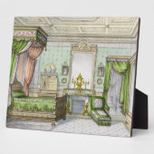 Zimmer im Renaissancestil (Farblitho) Fotoplatte (Seite)