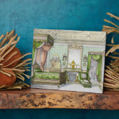 Zimmer im Renaissancestil (Farblitho) Fotoplatte (Seite)