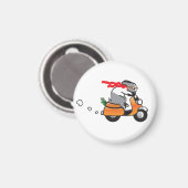 ZIMMER MAGNET (Vorderseite/Rückseite)
