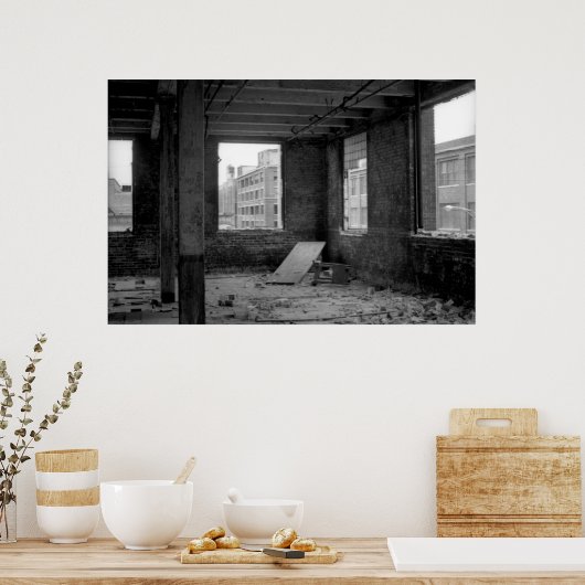 Zimmer mit Aussicht Poster (Küche)